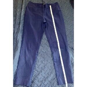 White House Black Market Slim Ankle Pants Women’s 8L Navy Blue